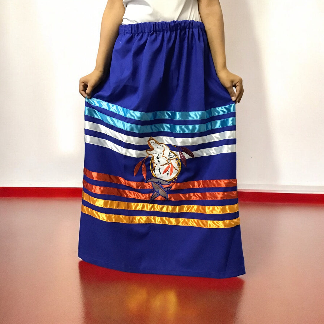 OLDTRIBES™ Lunar Wolf Ribbon Skirt