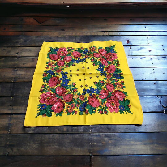 Yellow Kookum Scarf