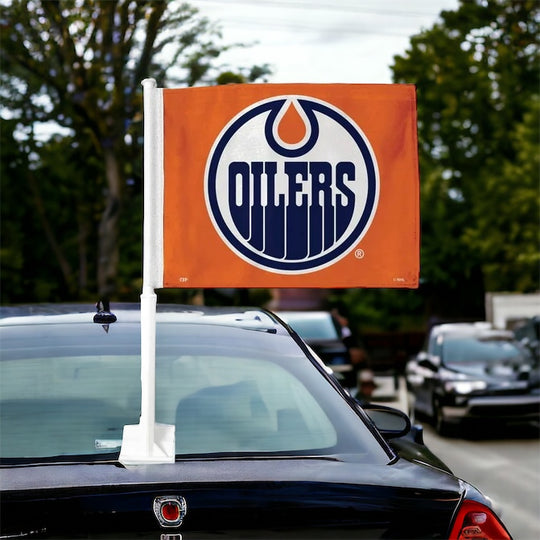 Orange Oilers Car Flag