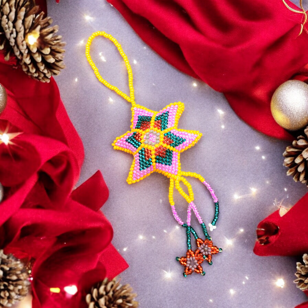 Handmade Beaded Blooming Meadow Star