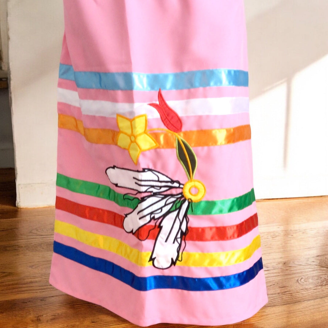 OLDTRIBES™ Youth Feather Ribbon Skirt