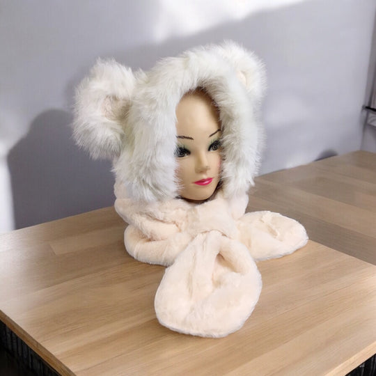 Soft Plush Hat (Panda)