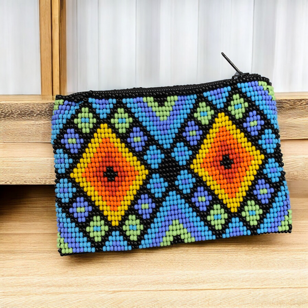 OLDTRIBES™ Diamond Beaded coin purse