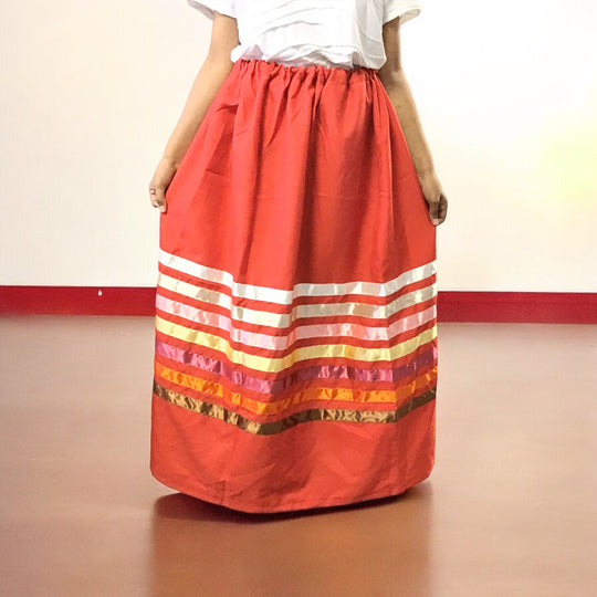 OLDTRIBES™ Simple Grace Ribbon Skirt