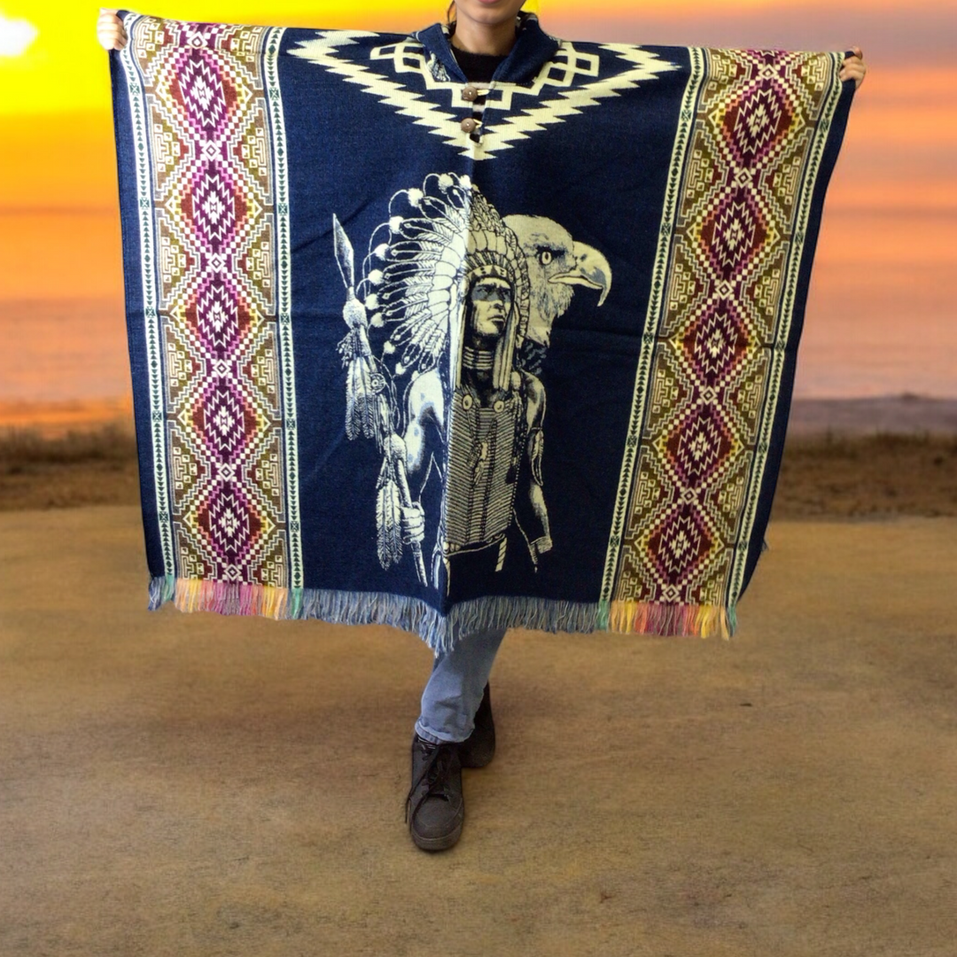 Blue Eagle Poncho