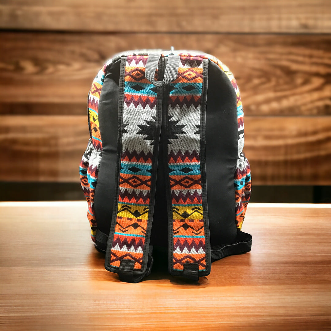 Native Style Orange Backpack