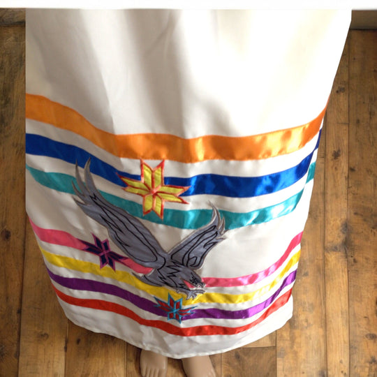 OLDTRIBES™ Youth Eagle Ribbon Skirt