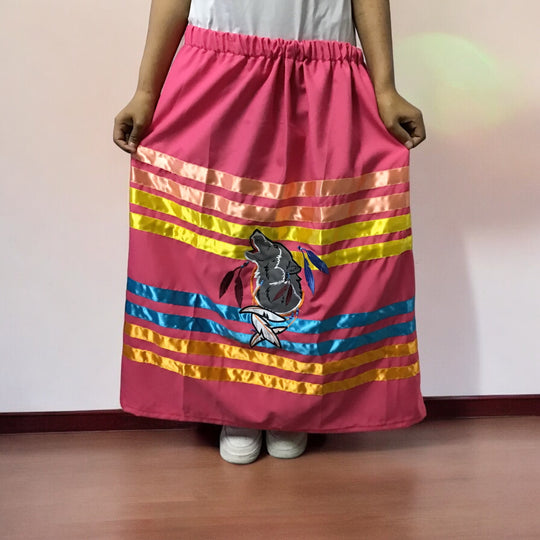 OLDTRIBES™ Lunar Wolf Ribbon Skirt