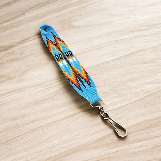 Turquoise Native American Style Wrist Lanyard