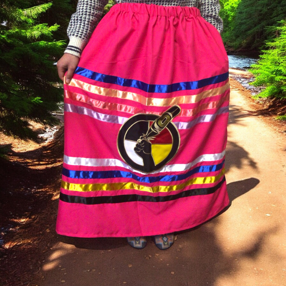 OLDTRIBES™ Wisdom Wheel Ribbon Skirt