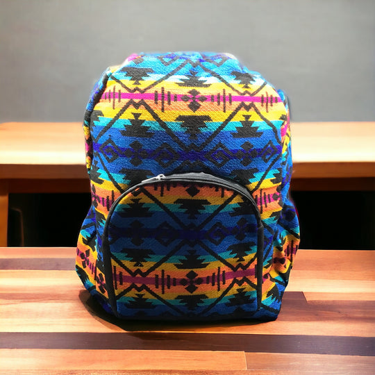 Native Style Dark Blue Backpack