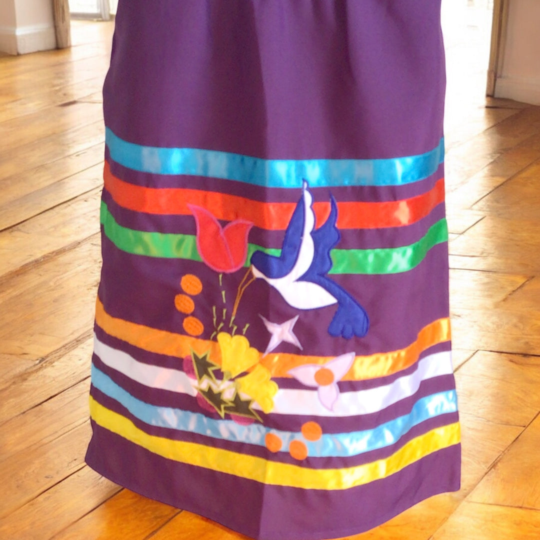 OLDTRIBES™ Youth Hummingbird Ribbon Skirt