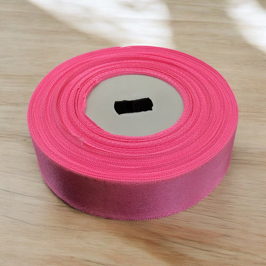 30 Meter Double Face Pink Ribbon Roll