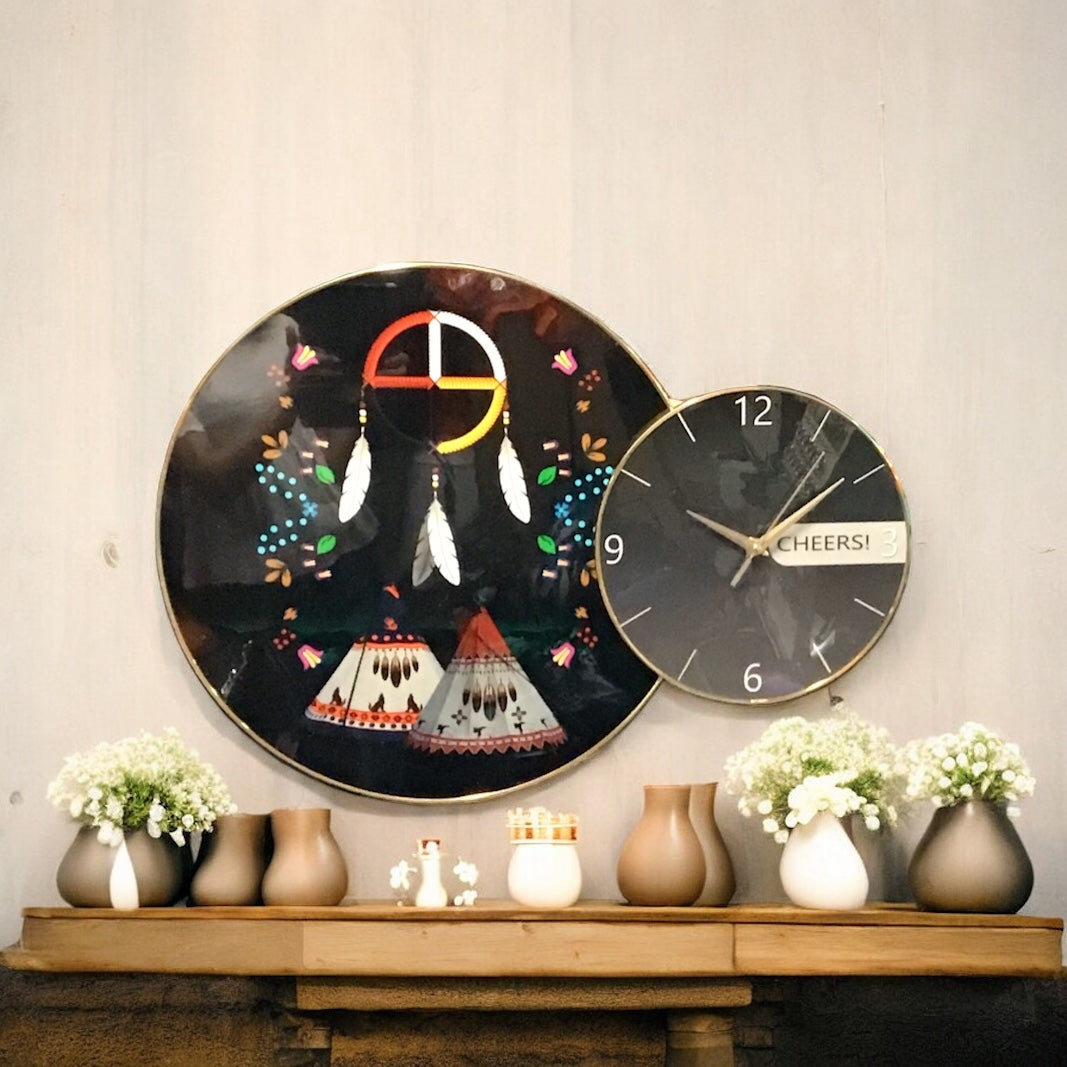 Dreamcatcher Native Wall Clock