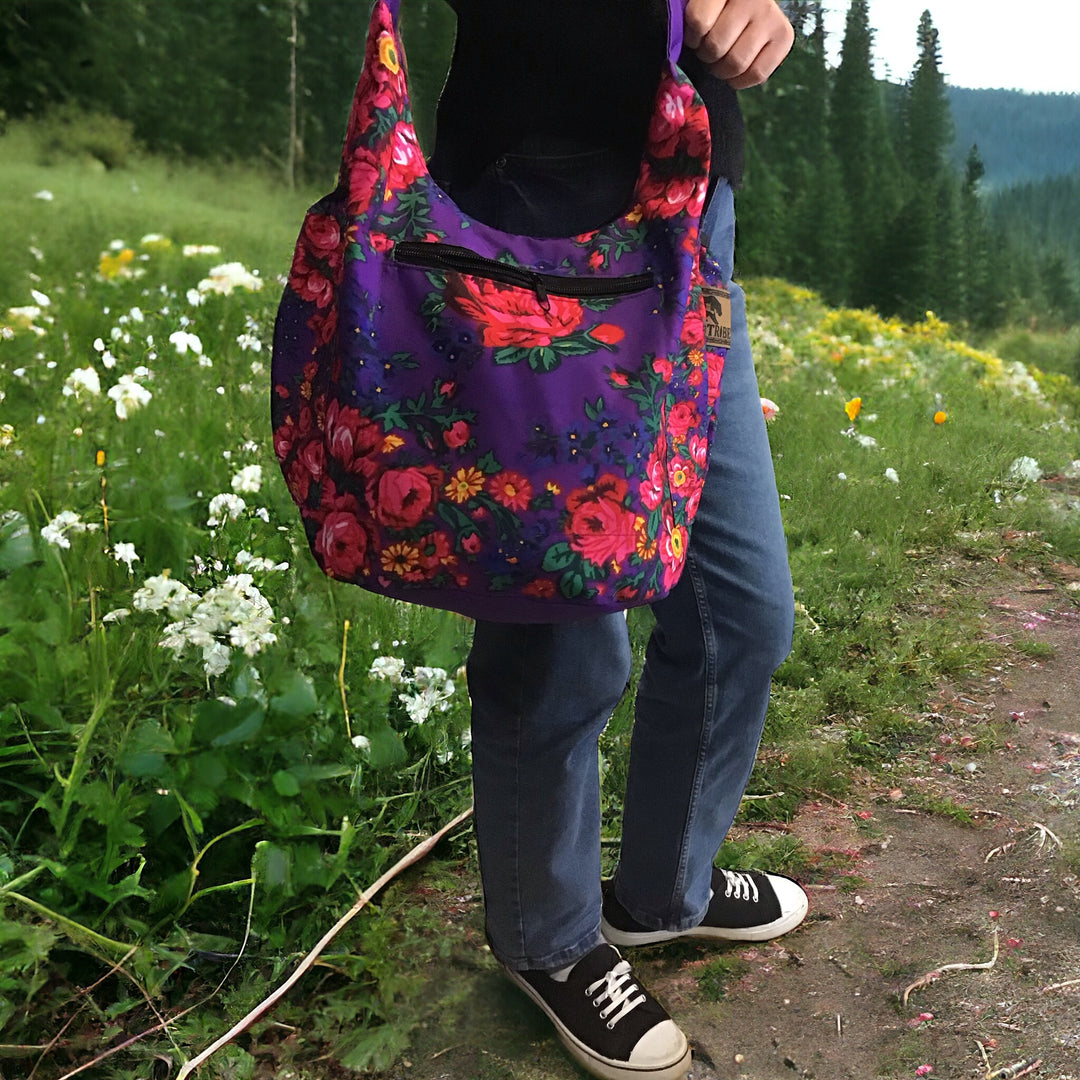 Purple Kookum Crossbody Bag