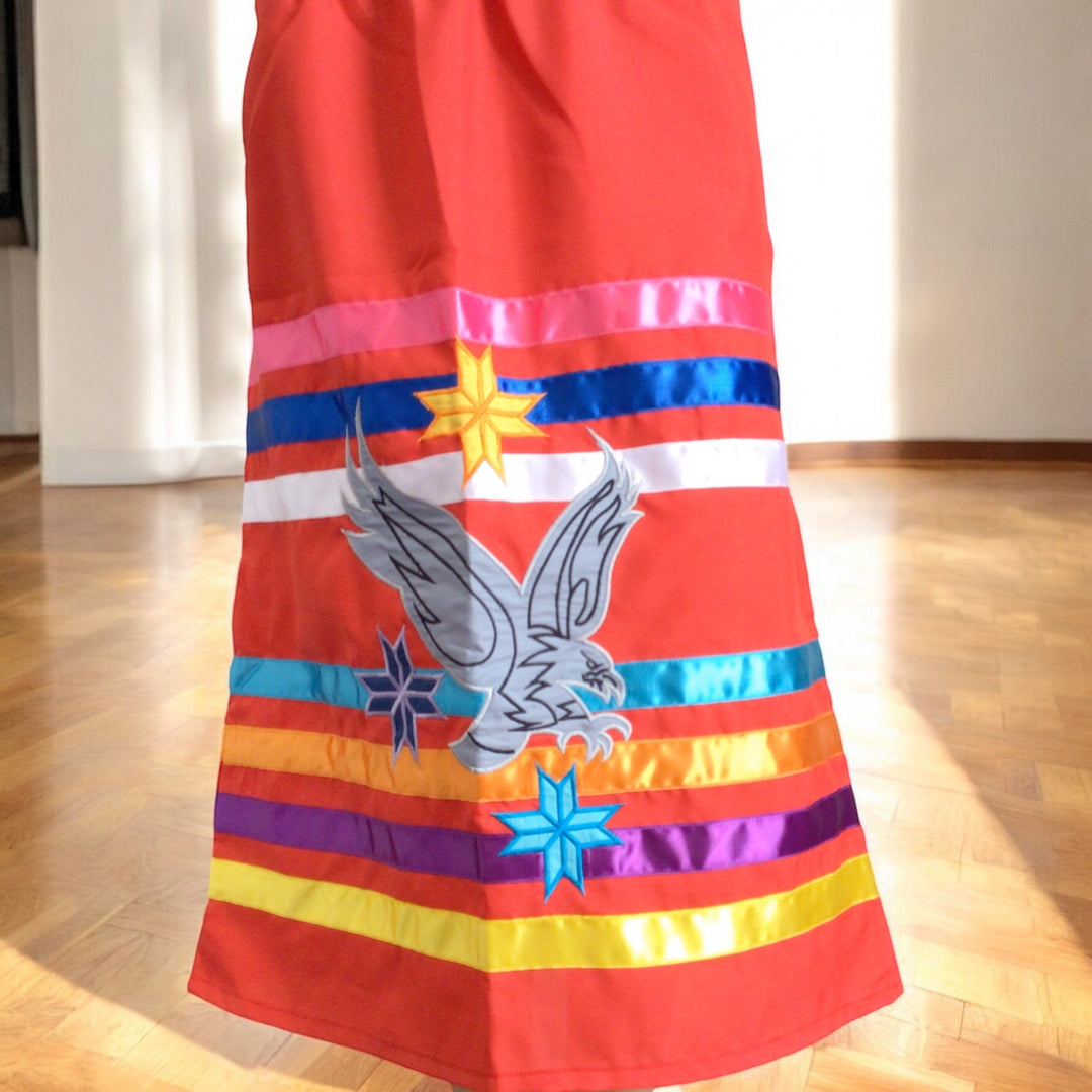 OLDTRIBES™ Youth Eagle Ribbon Skirt