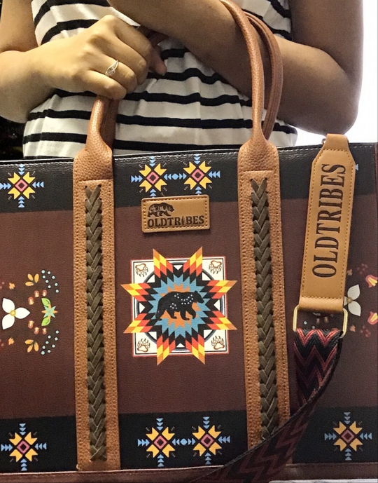 OLDTRIBES™ Yana Earth Brown Carryall