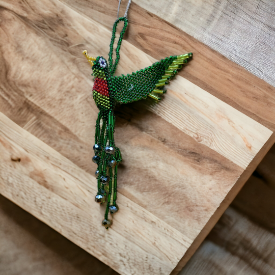 Green Beaded Humming Bird