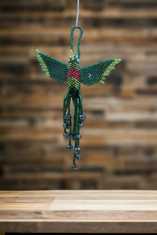 Green Beaded Humming Bird