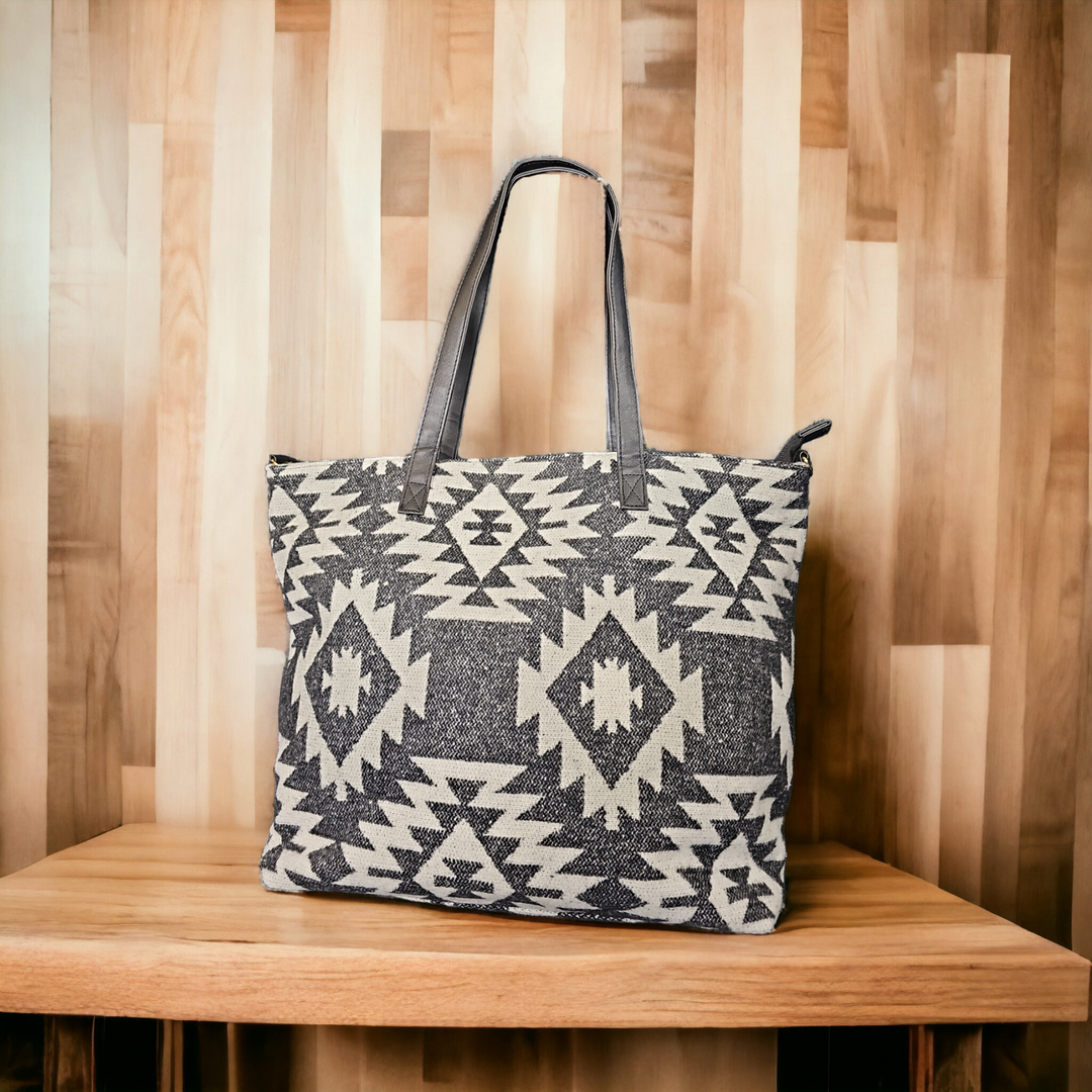 Black and white Tote Bag