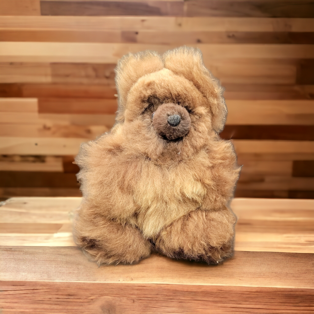 Brown Alpaca Teddy Bear