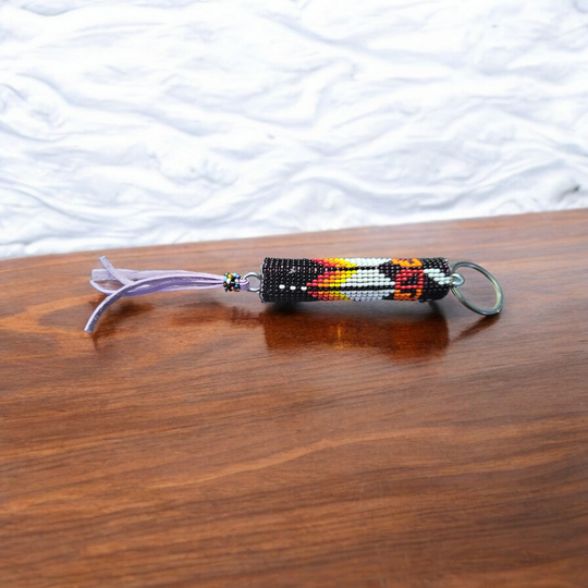 OLDTRIBES™ Beaded darkness Keychain