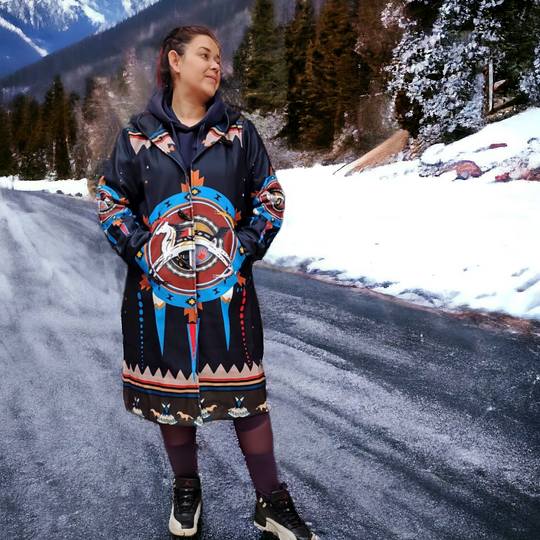 OLDTRIBES™ Sacred Horse Long Coat