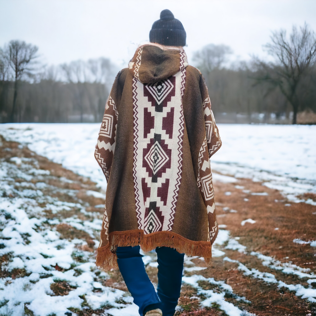 Aucaman - HandMade Wool Poncho