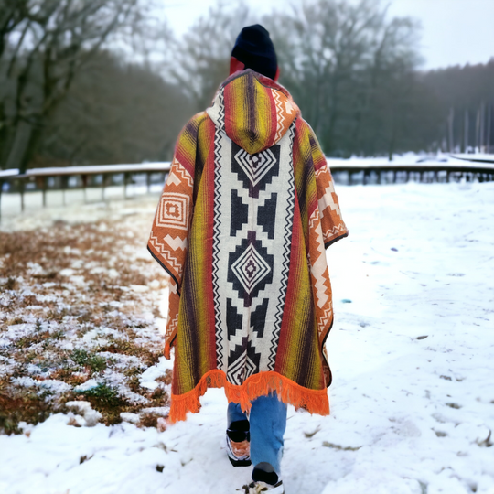 Aucaman - HandMade Wool Poncho