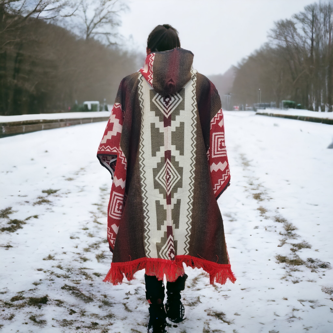 Aucaman - HandMade Wool Poncho