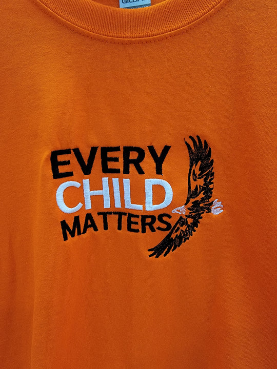 Every Child Matters embroidery shirt