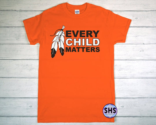 Every Child Matters embroidery shirt